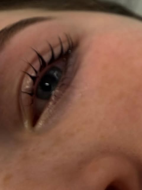 Lash lift result by Azi Beauty